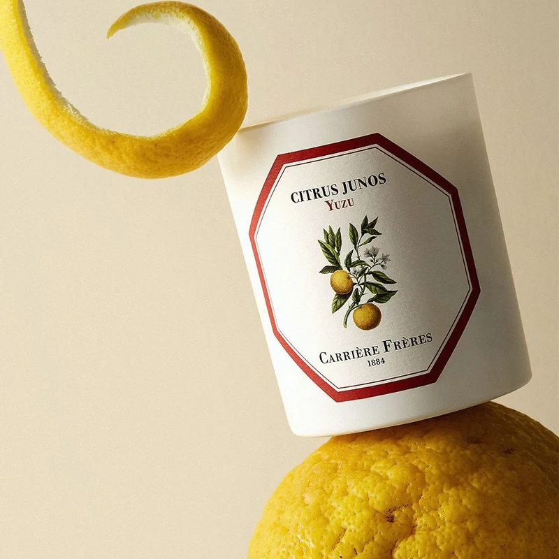 Bougie yuzu