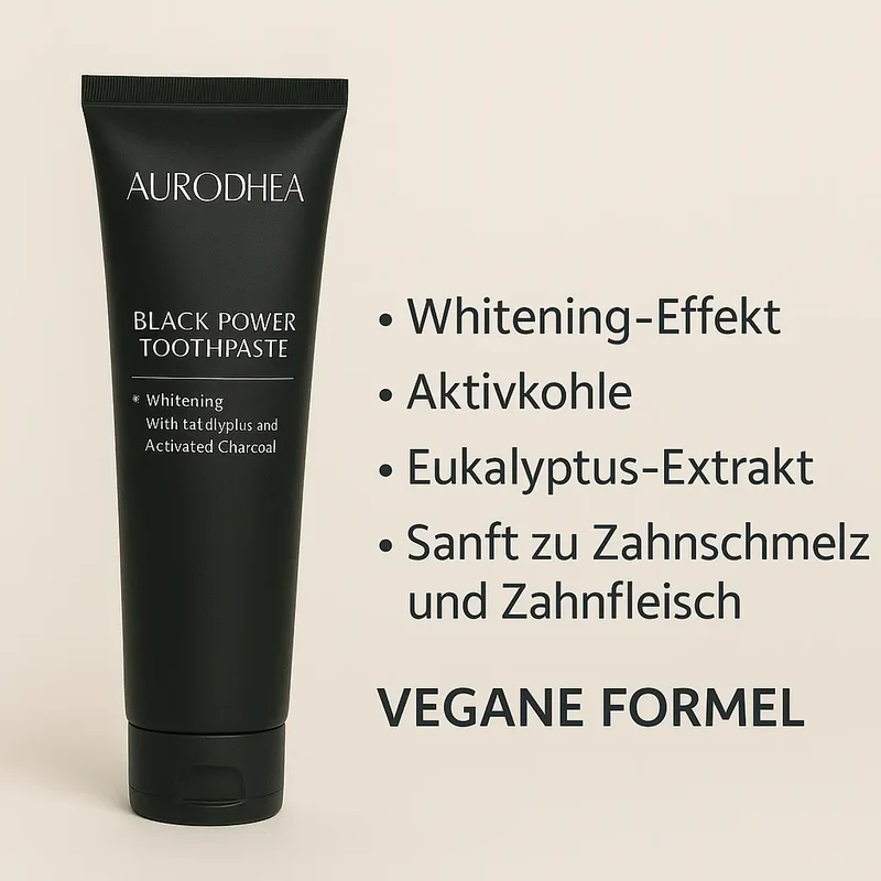 Aktivkohle-Zahnpasta Black Power - BLK02B