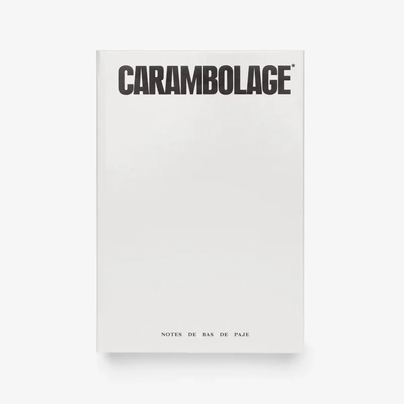 Notes de Bas de Paje - Carambolage