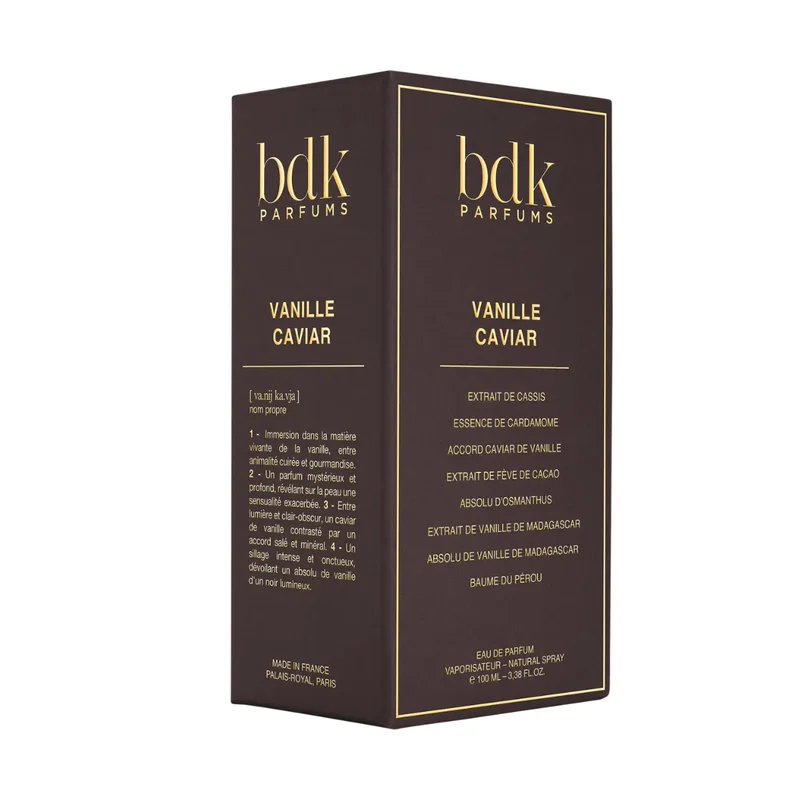 bdk Parfums - Collection Matières - Vanille Caviar