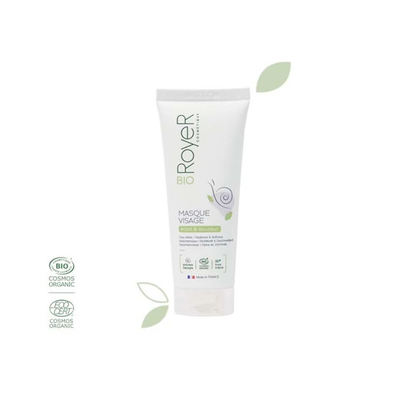 Masque visage bave d'escargot