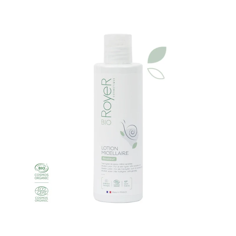 Lotion micellaire bio bave d'escargot