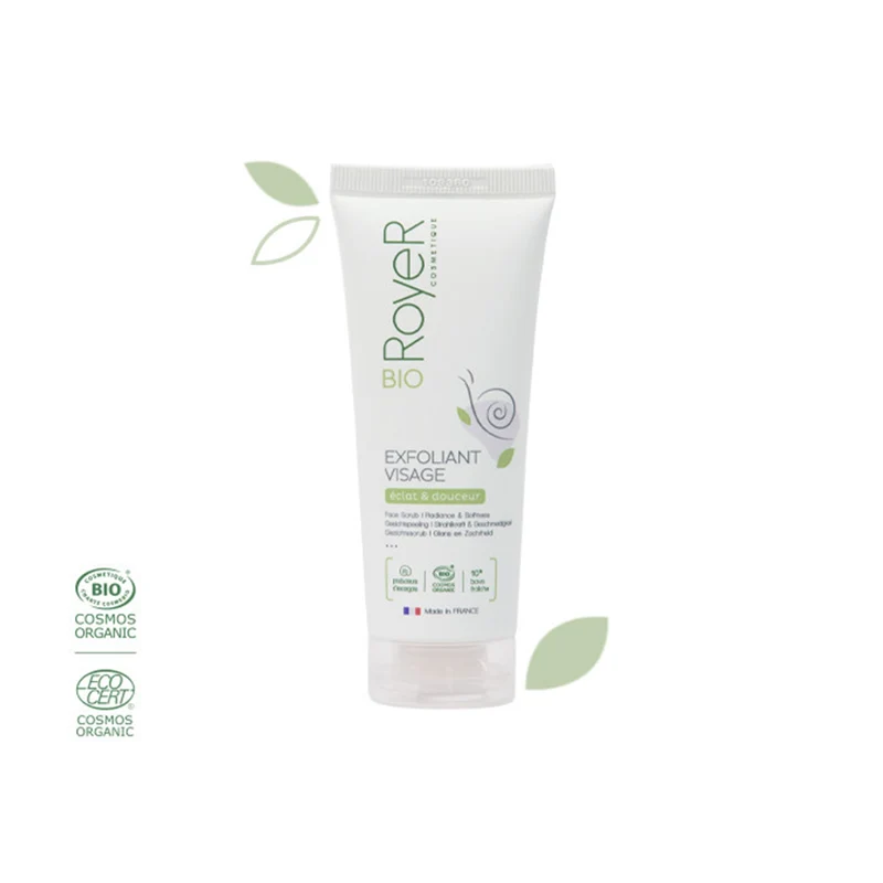 Exfoliant visage bave d'escargot