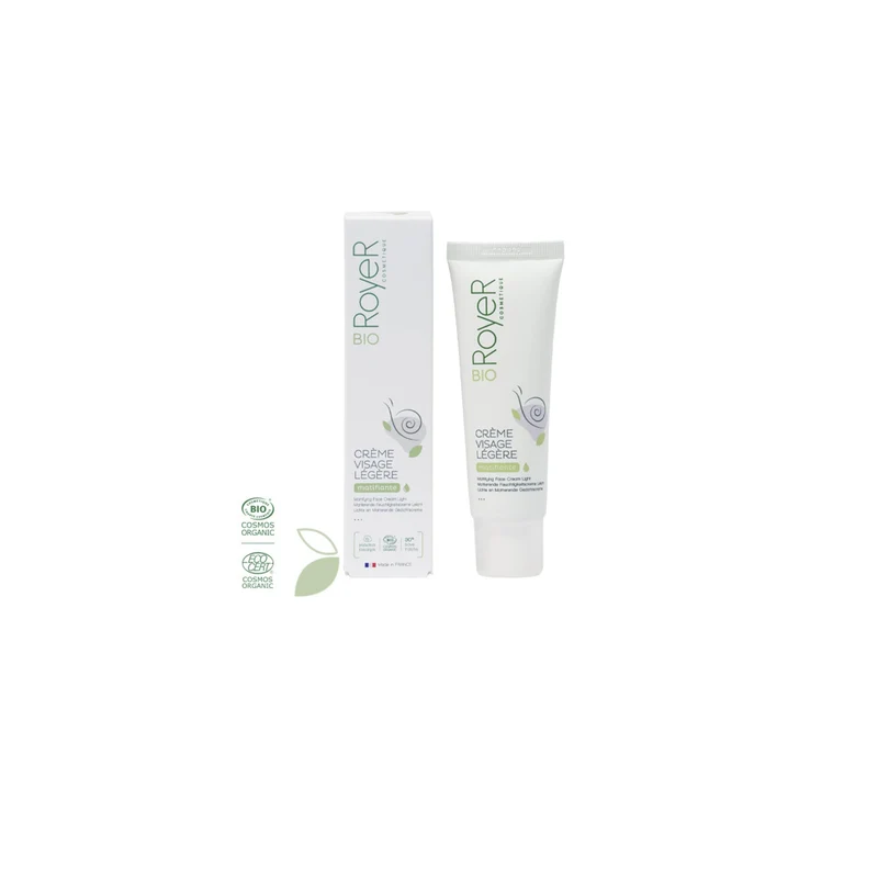 Crème visage matifiante bave d'escargot