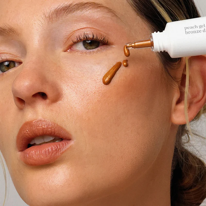 Peach Gel Bronzing Drops