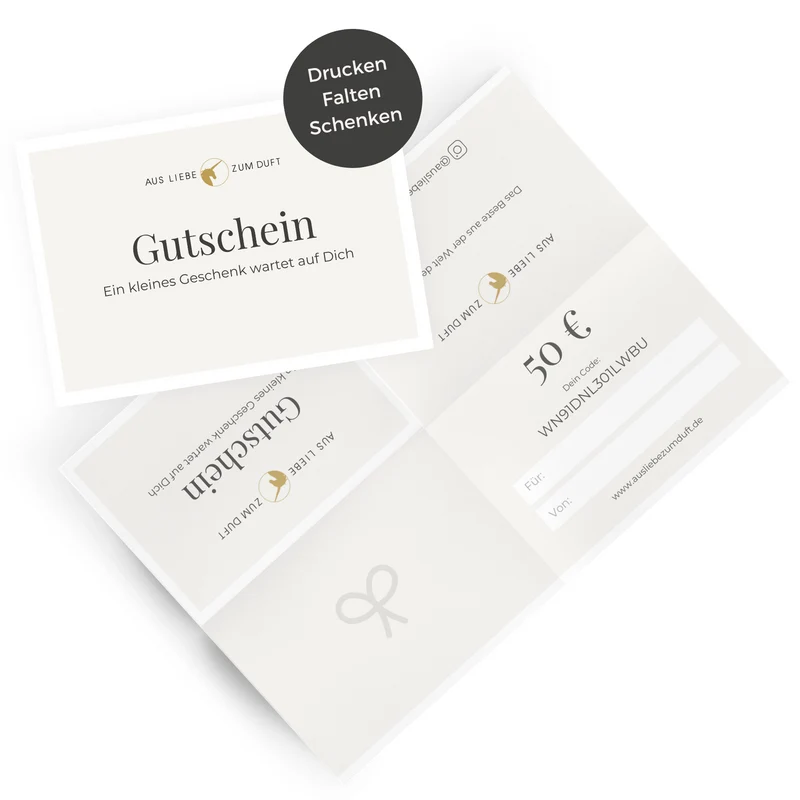 Aus Liebe zum Duft - Gutschein