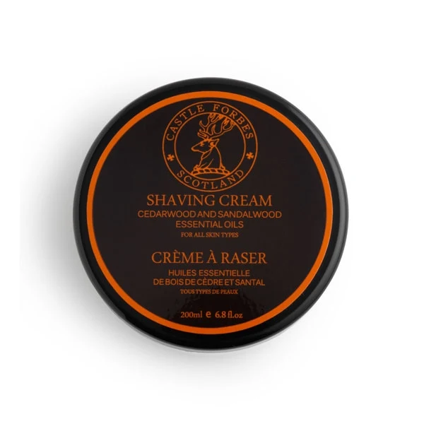 Castle Forbes - Cedarwood and Sandalwood Shaving Cream