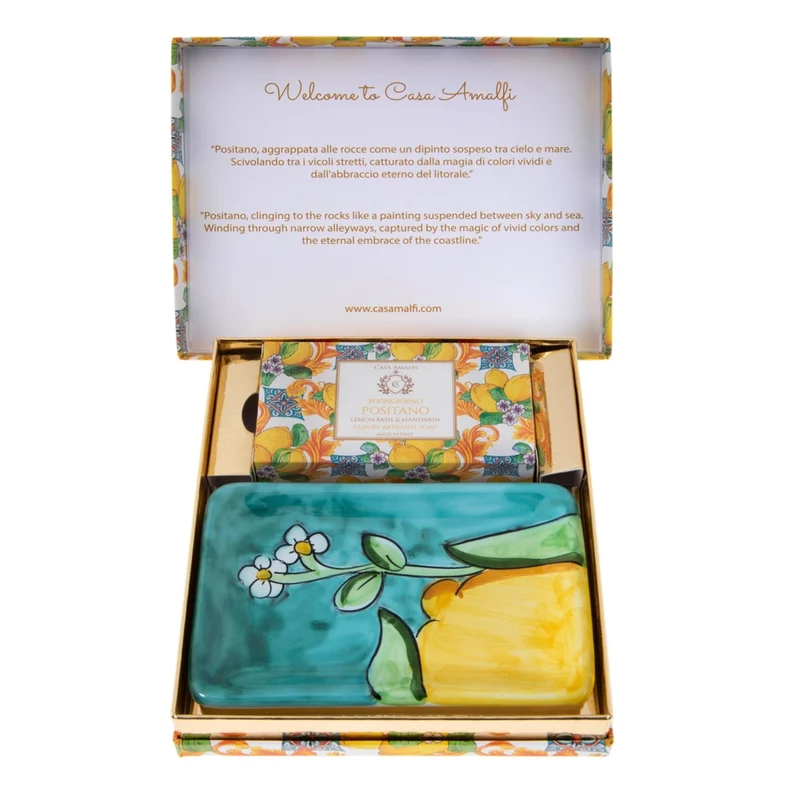 Seifen-Geschenkset „Buongiorno Positano“ • CASA AMALFI