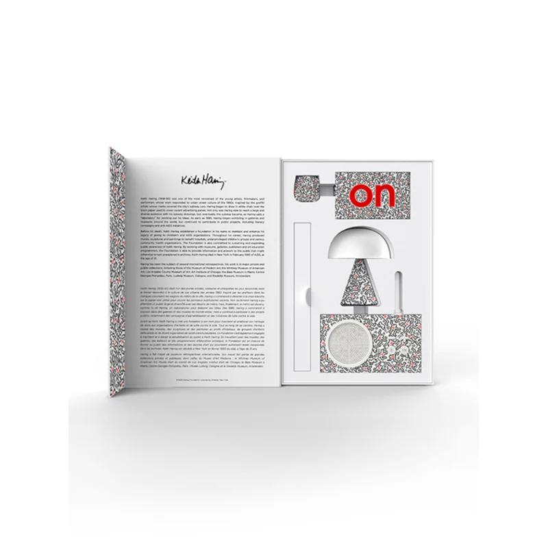 Gift Set - Lexon x Keith Haring "Love-White" • LEXON