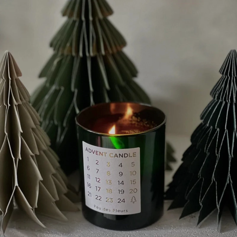 Duftkerze „Adventskerze“ 220 g • Feu des Fleurs