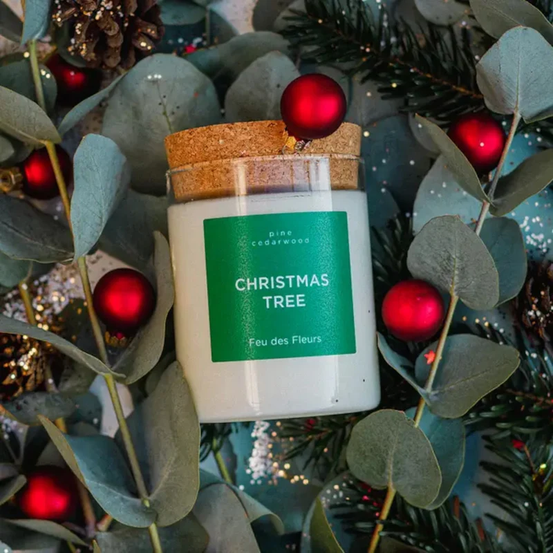 Duftkerze „Christmas Tree“ 160 g • Feu des Fleurs