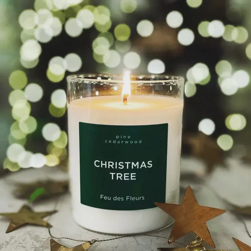 Duftkerze „Christmas Tree“ 160 g • Feu des Fleurs