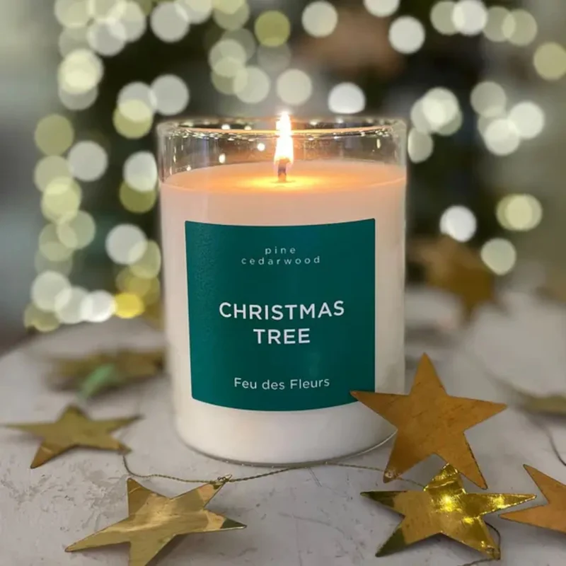 Duftkerze „Christmas Tree“ 160 g • Feu des Fleurs