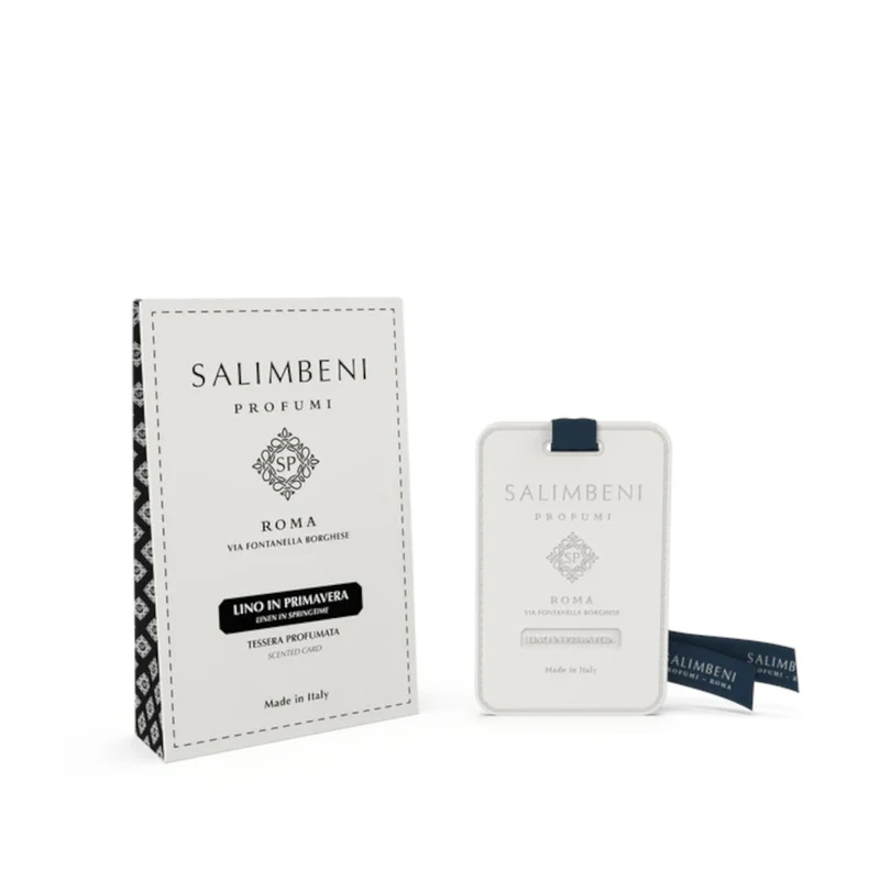 Duftkarten "LINO IN PRIMAVERA" • SALIMBENI PROFUMI
