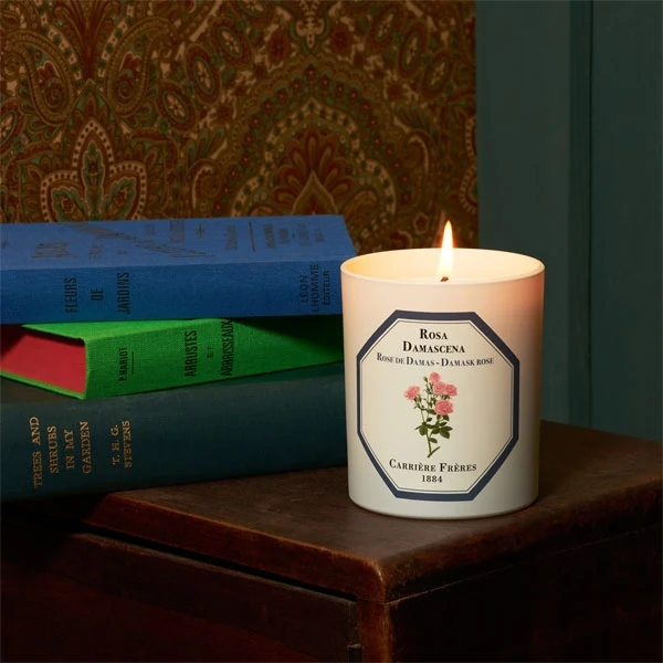 Carrière Frères - Damask Rose - Rosa Damascena - Duftkerze