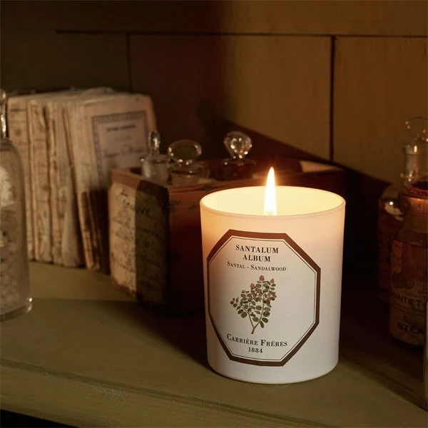 Carrière Frères - Sandalwood - Santalum Album - Duftkerze