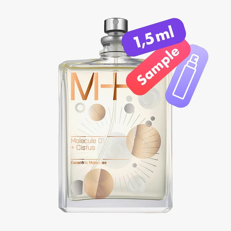Molecule 01 + Cistus – Eau de Toilette – Sample