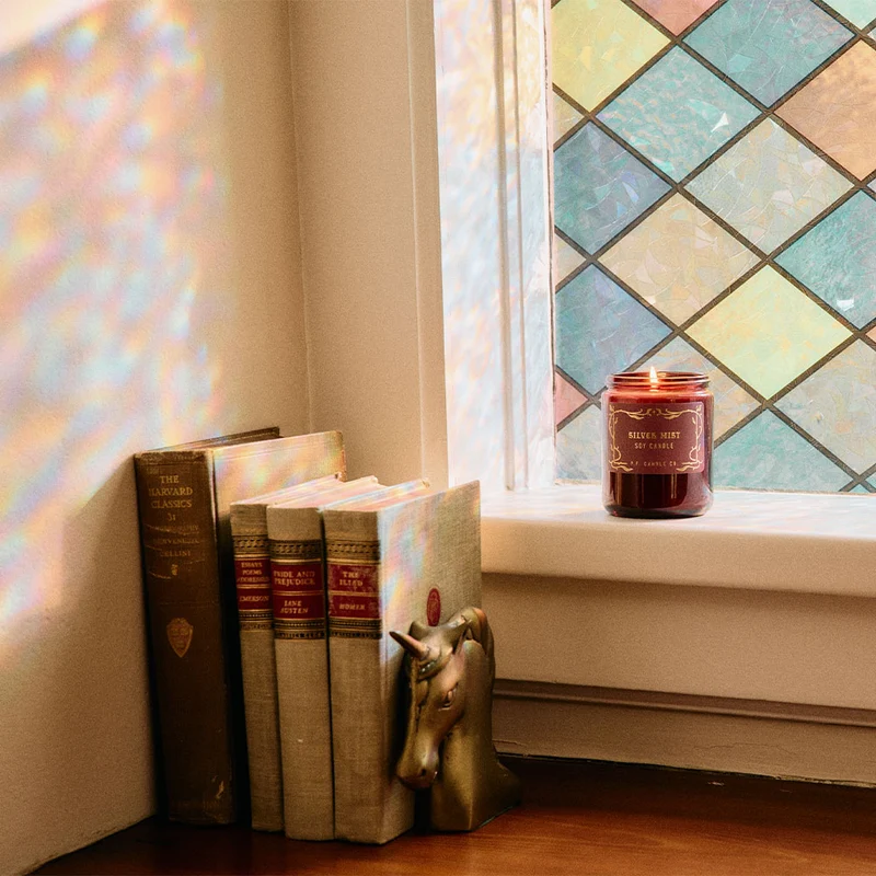 Equinox Line: Silver Mist – Limited Soy Candle Standard Size