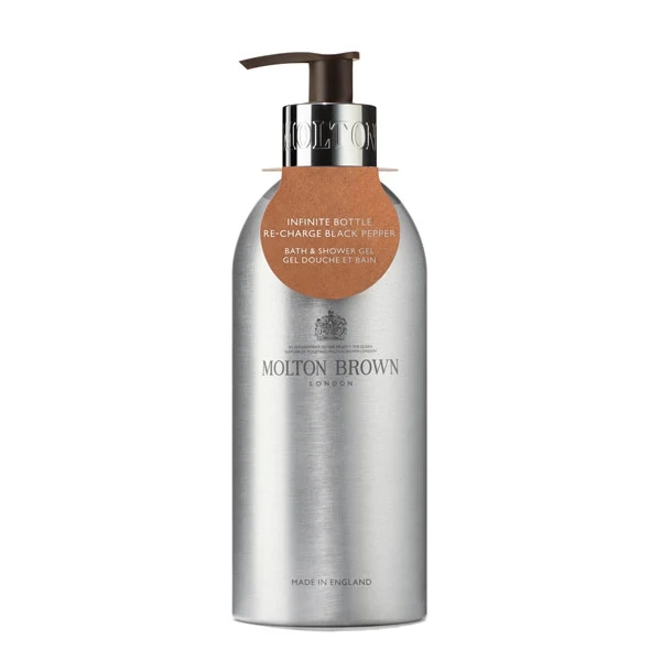 Molton Brown - Re-charge Black Pepper Bath & Shower Gel - Infinite Bottle