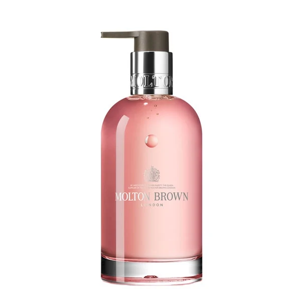 Molton Brown - Delicious Rhubarb & Rose Fine Liquid Hand Wash - Glass Bottle