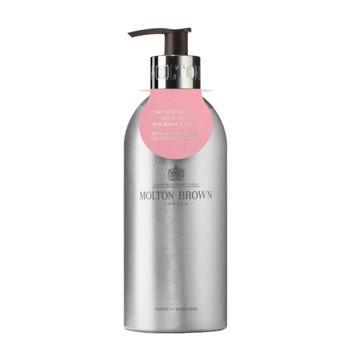 Molton Brown - Delicious Rhubarb & Rose Bath & Shower Gel - Infinite Bottle