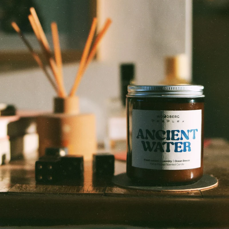 Woodberg X Perplex – Ancient Water – Handmade Candle