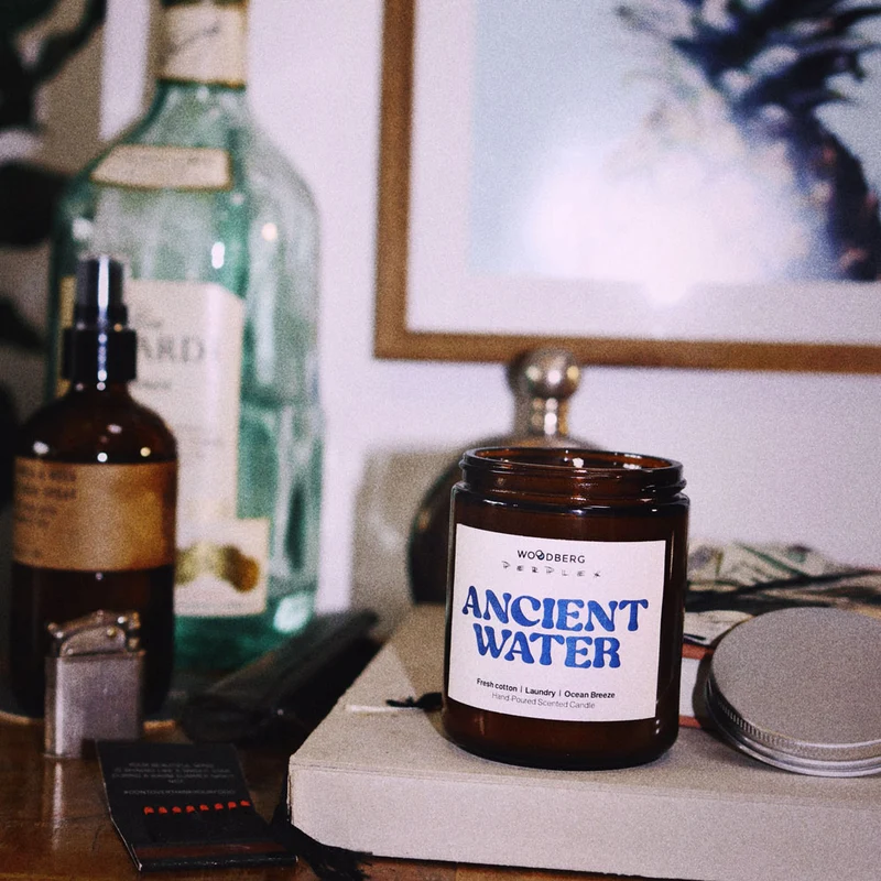 Woodberg X Perplex – Ancient Water – Handmade Candle
