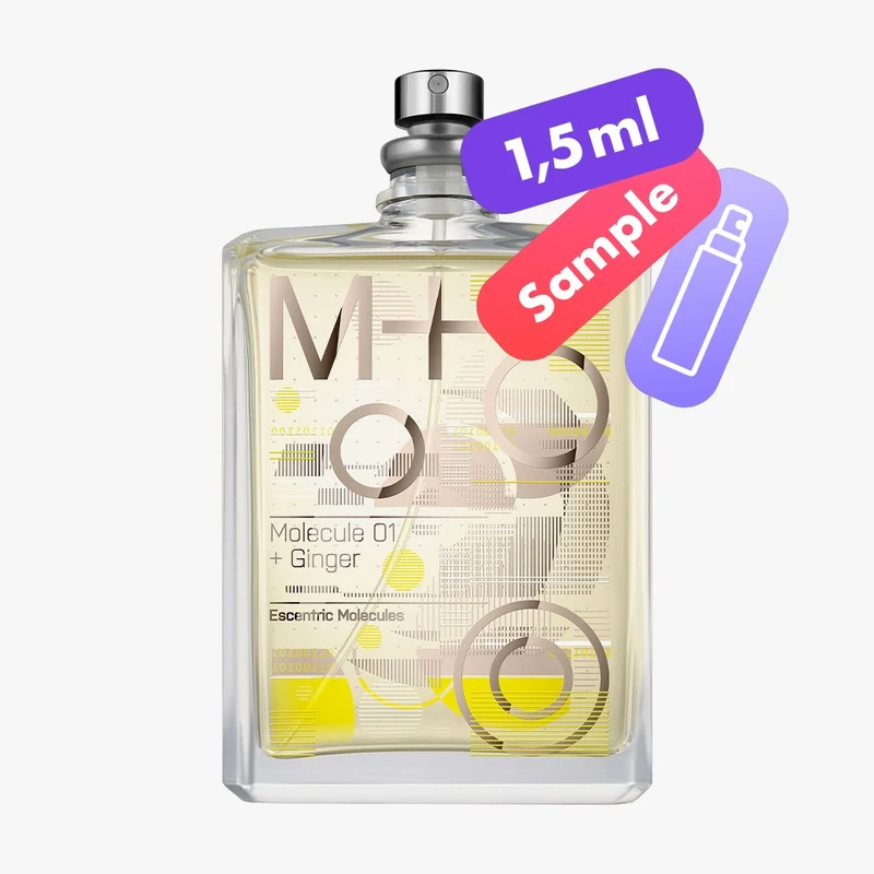 Molecule 01 + Ginger – Eau de Toilette – Sample