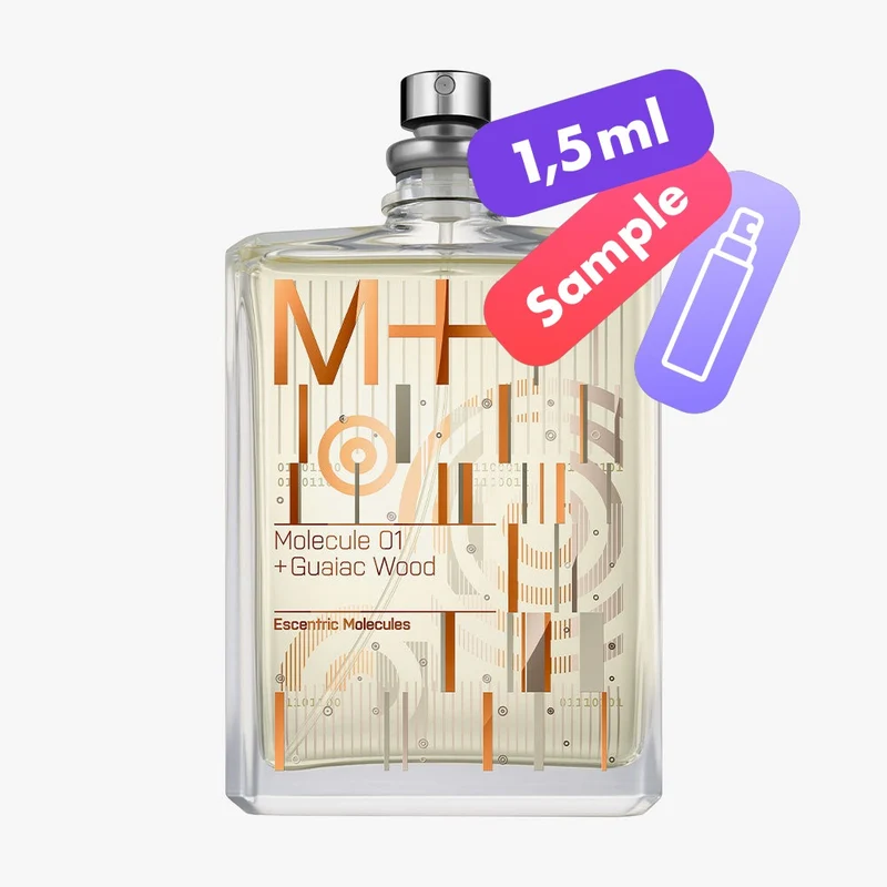 Molecule 01 + Guaiac Wood – Eau de Toilette – Sample