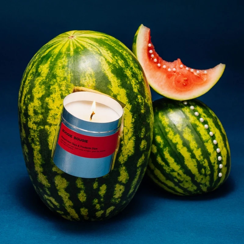 Poolside Dips & Watermelon Sips – Limited Soy Candle