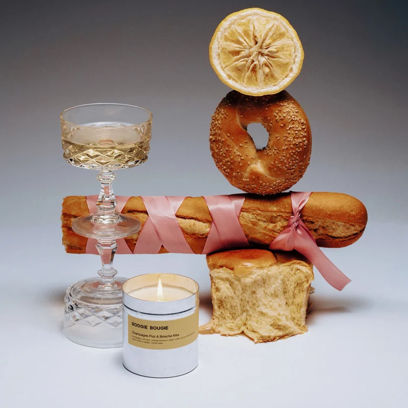 Champagne Fizz & Brioche Kiss – Limited Soy Candle