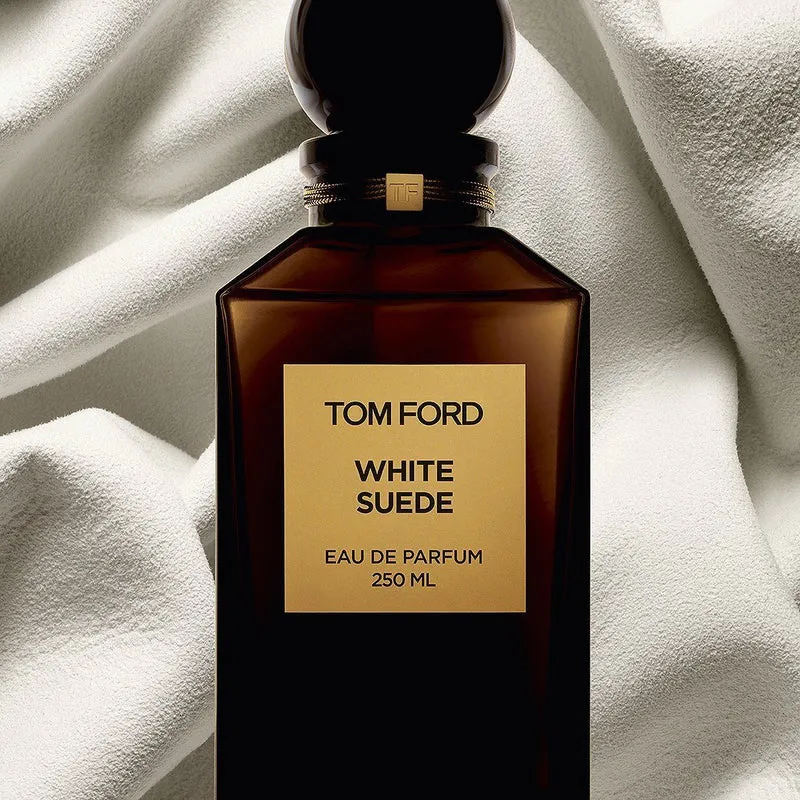 TOM FORD White Suede