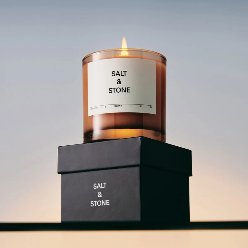 Candle – Saffron & Cedar