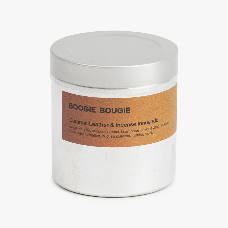 Caramel Leather & Incense Innuendo – Limited Soy Candle