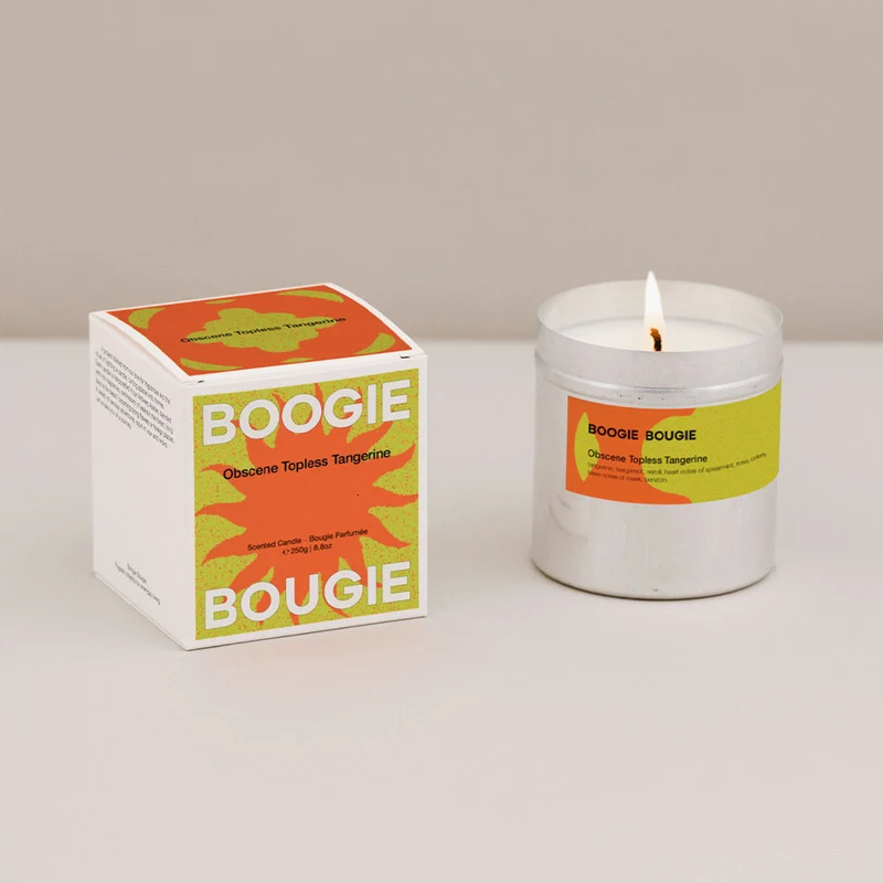 Obscene Topless Tangerine – Limited Soy Candle