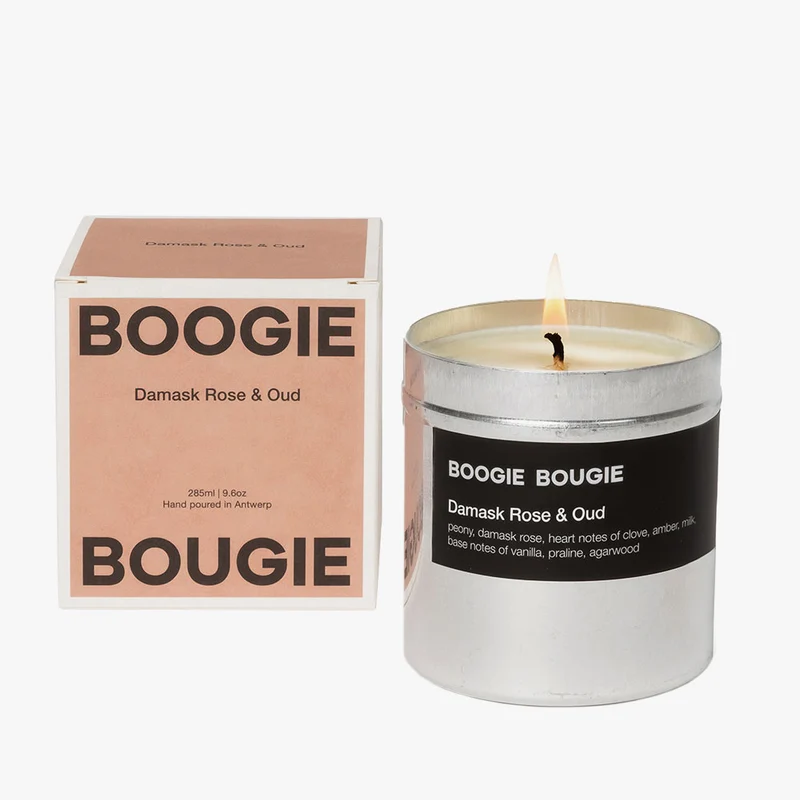 Damask Rose & Oud – Soy Candle