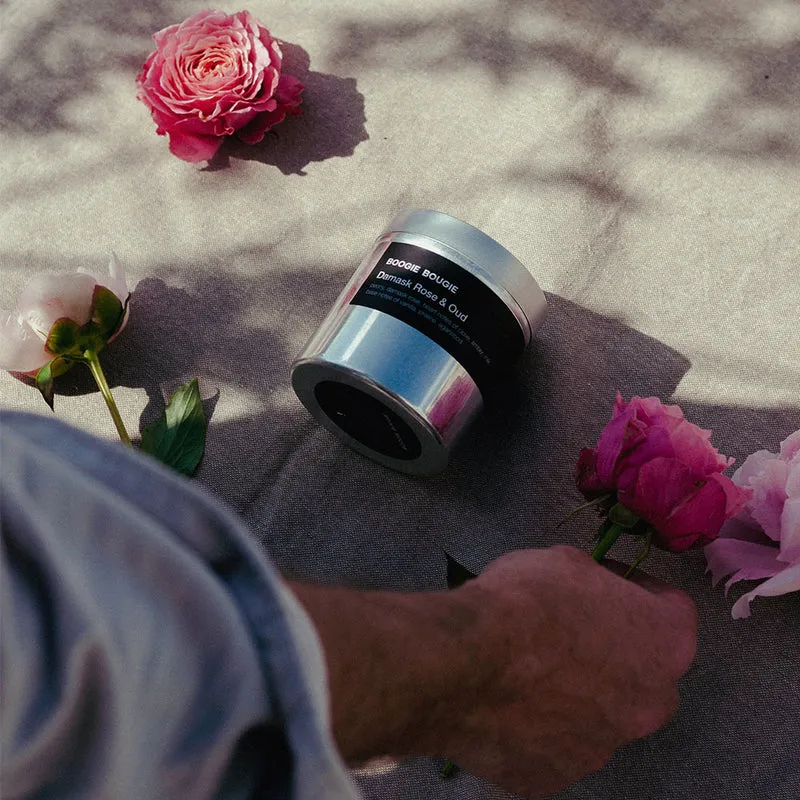 Damask Rose & Oud – Soy Candle