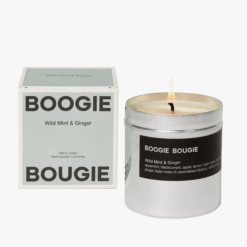 Wild Mint & Ginger – Soy Candle
