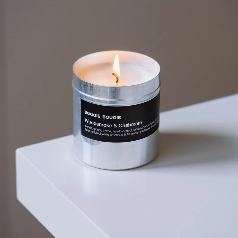 Woodsmoke & Cashmere – Soy Candle
