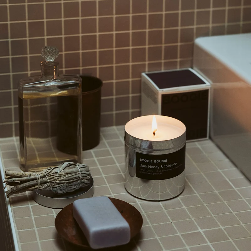 Dark Honey & Tobacco – Soy Candle