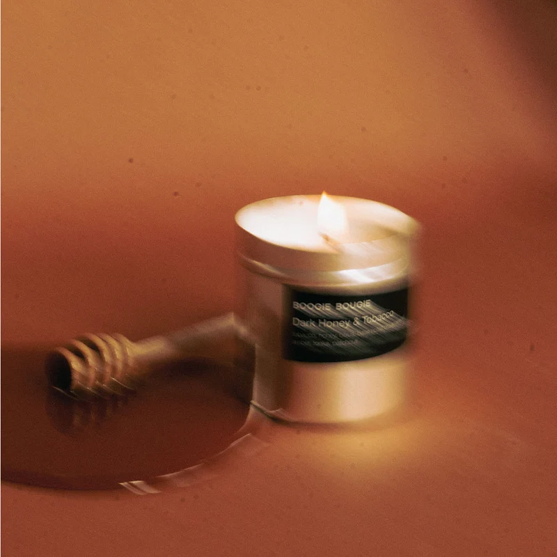 Dark Honey & Tobacco – Soy Candle