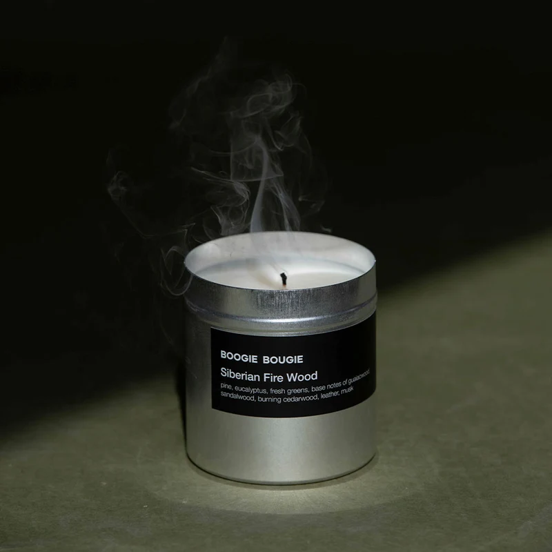 Siberian Fire Wood – Soy Candle
