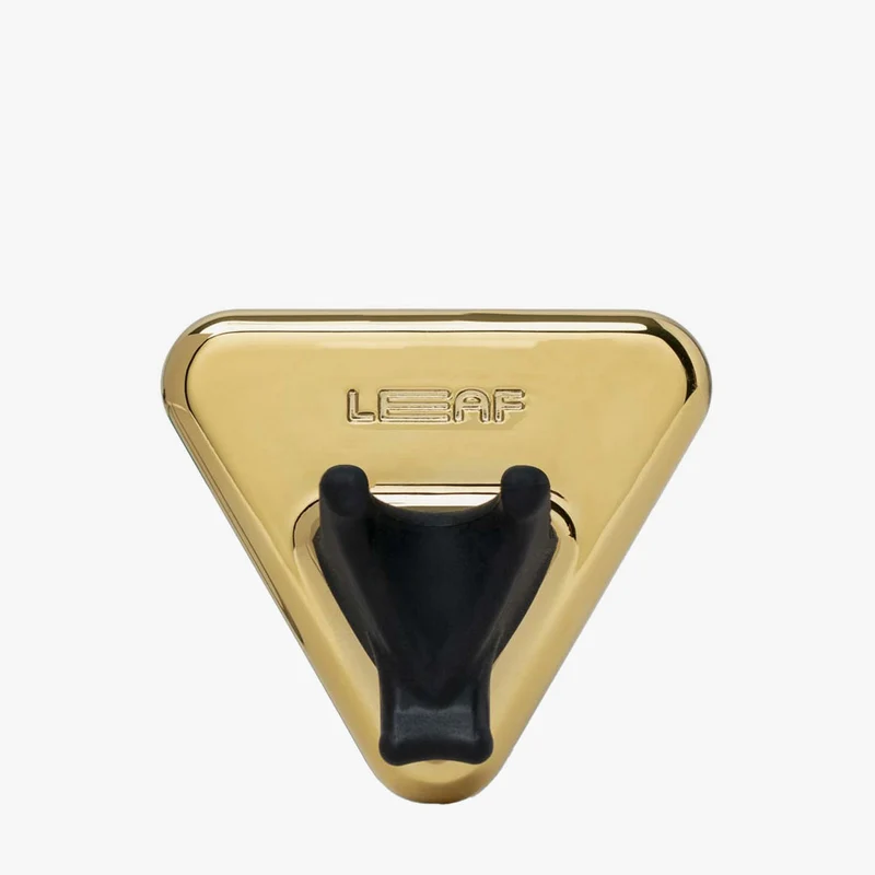 Leaf & Twig Shower Holder – Gold