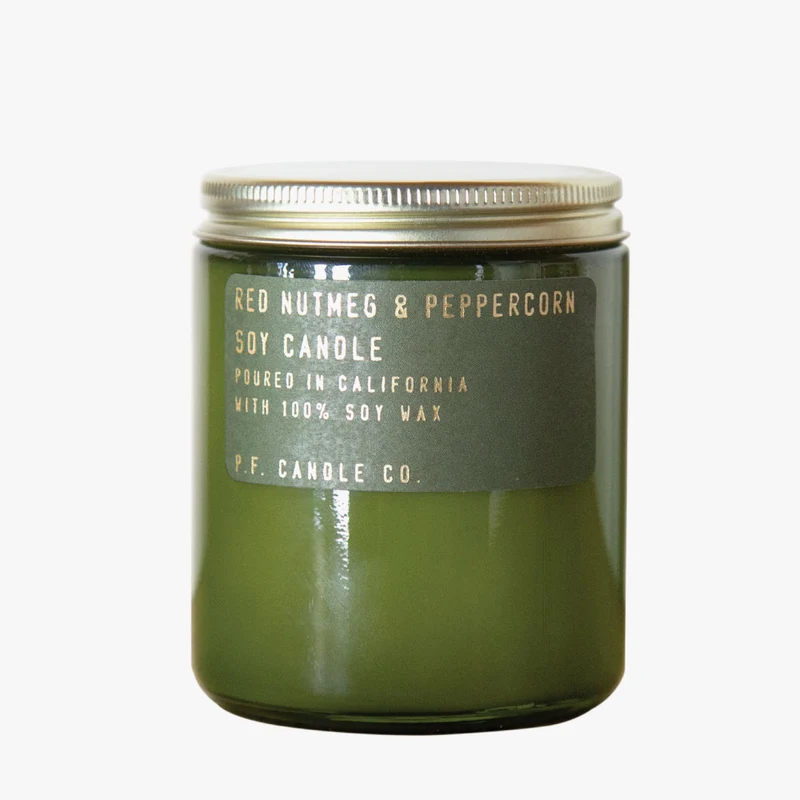 Red Nutmeg & Peppercorn – Limited Soy Candle Standard Size