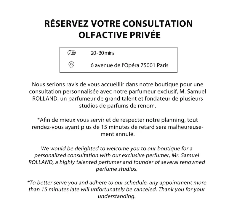 CONSULTATION OLFACTIVE