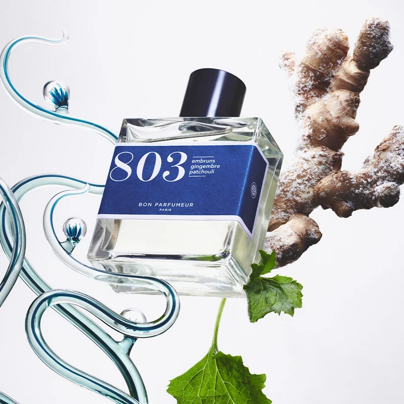 803 Eau de Parfum – Sea Spray, Ginger, Patchouli – 100ml