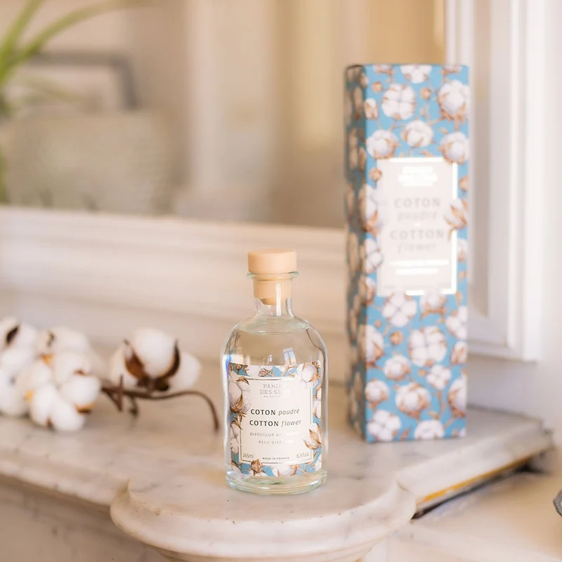 Diffuseur de parfum d’ambiance Coton Poudré – Parfum maison longue durée 240ml