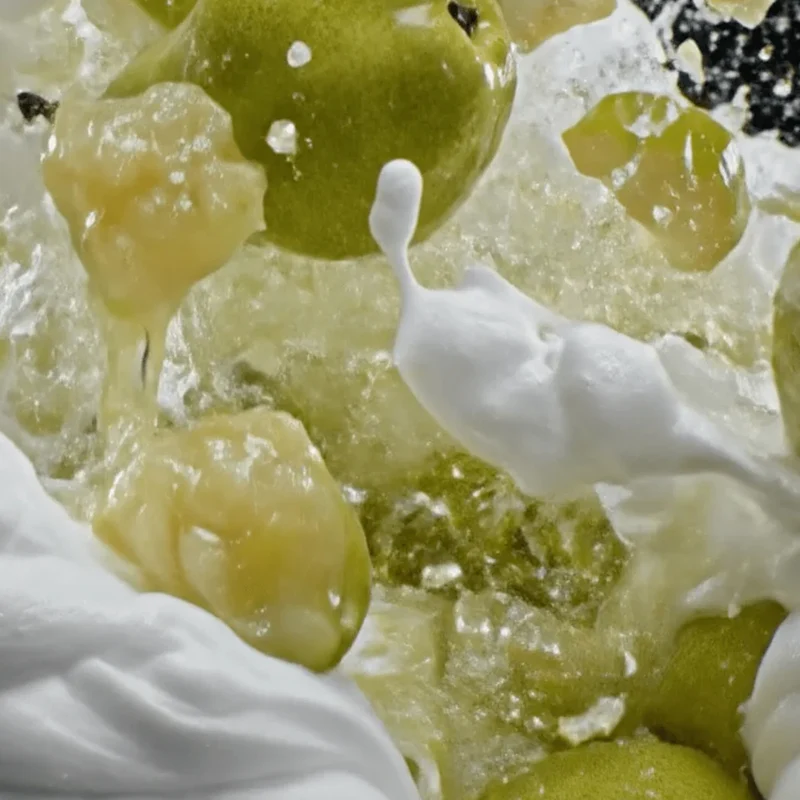 Pear Pavlova