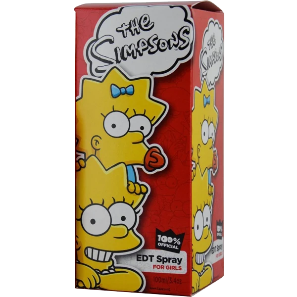 Twentieth Century Fox Eau de Toilette Spray for Girls and Kids The Simpsons 3.4 Ounce