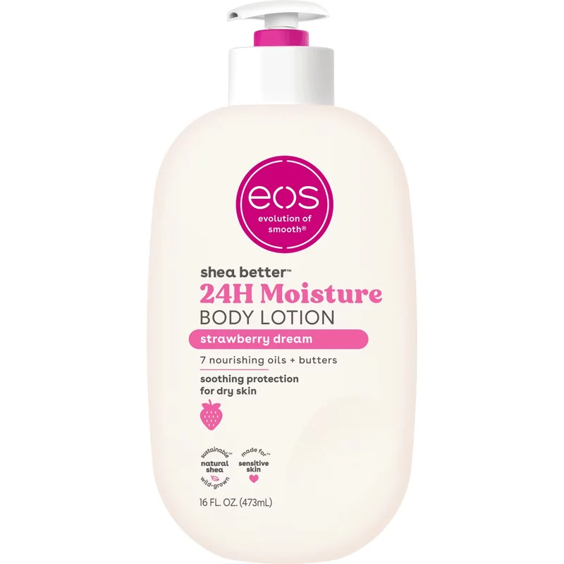EOS Shea Better Moisture Body Lotion - Strawberry Dream